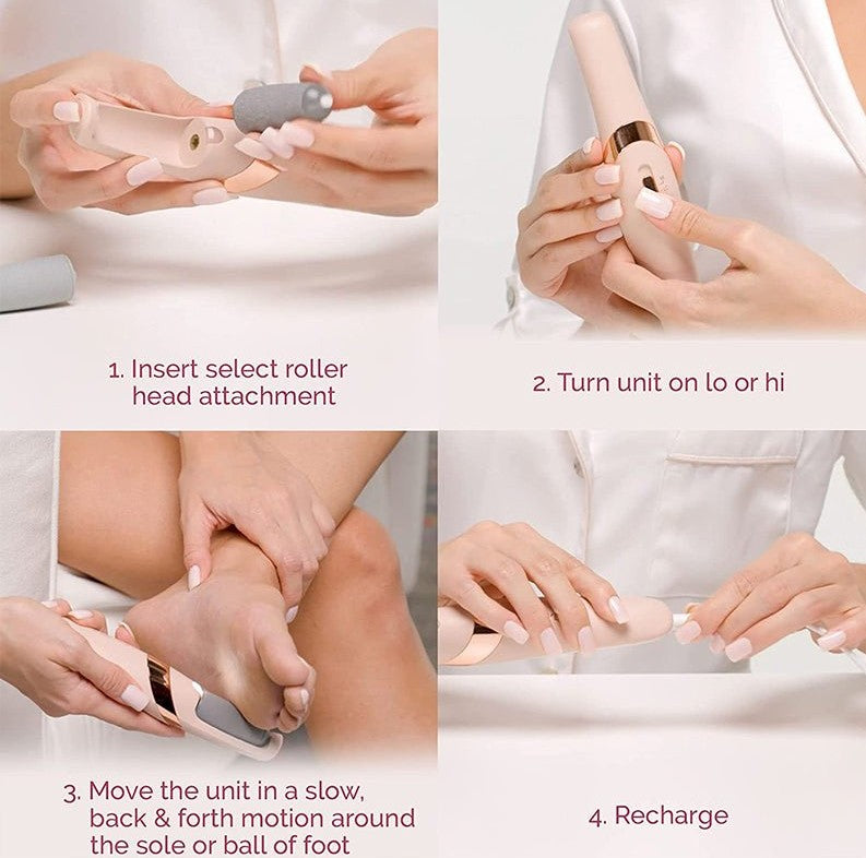 Electric Pedicure Foot File Callus Remover